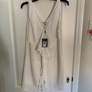 White shift dress from Barcelona